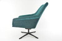 Image 5 of Fauteuil coquille pivotante XL verte