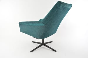 Image of Fauteuil coquille pivotante XL verte