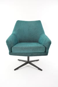 Image 3 of Fauteuil coquille pivotante XL verte