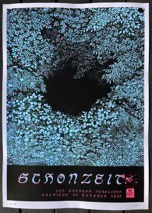 Image of Silk screen print SCHONZEIT