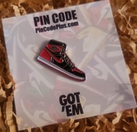 Image 2 of JORDAN 1 BRED SNEAKER PIN