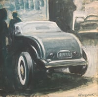 Acrylic ‘32 Roadster Study from 1993 (original)