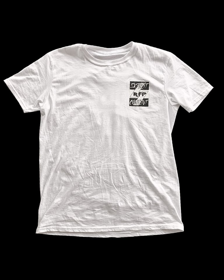 Explicit Content Tee White Image 2