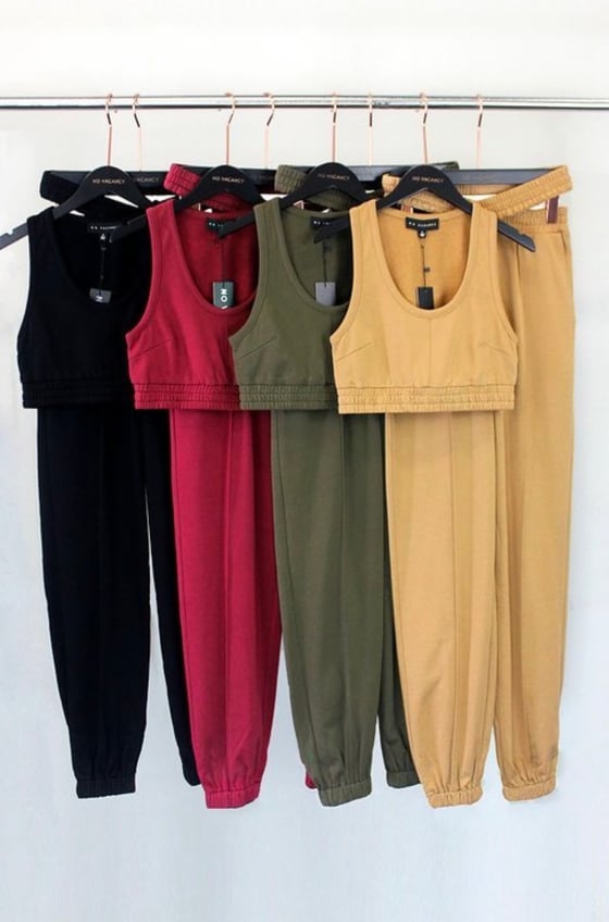 Image of Criss Cross Jogger Set