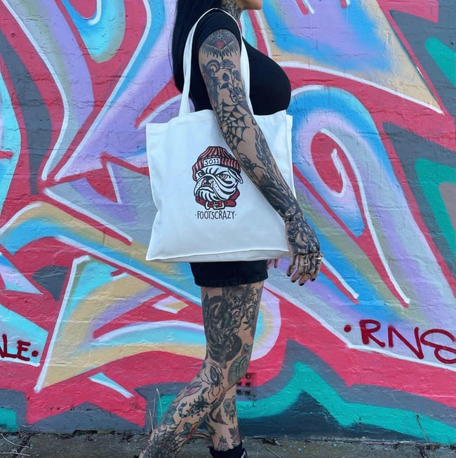 FOOTSCRAZY tote pre order 