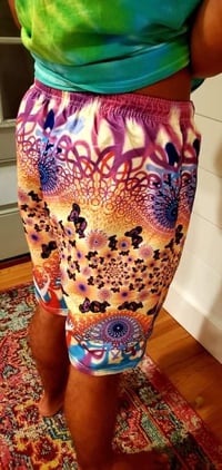 Image 3 of Oteil on Acid Men’s Swim Trunks 