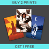 Buy 2 Get 1 Free Prints