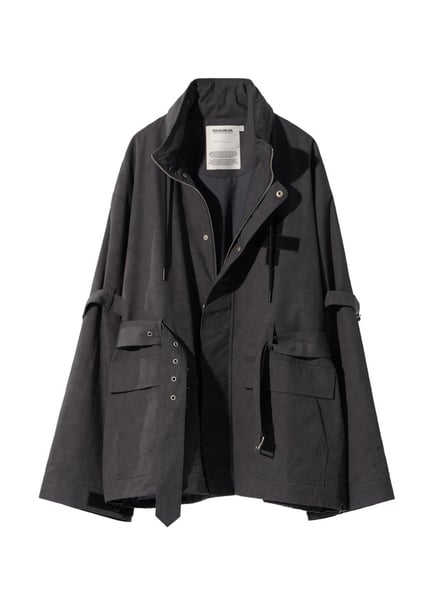 Image of EQUALNEAR - Lifeline Parka (Grey)