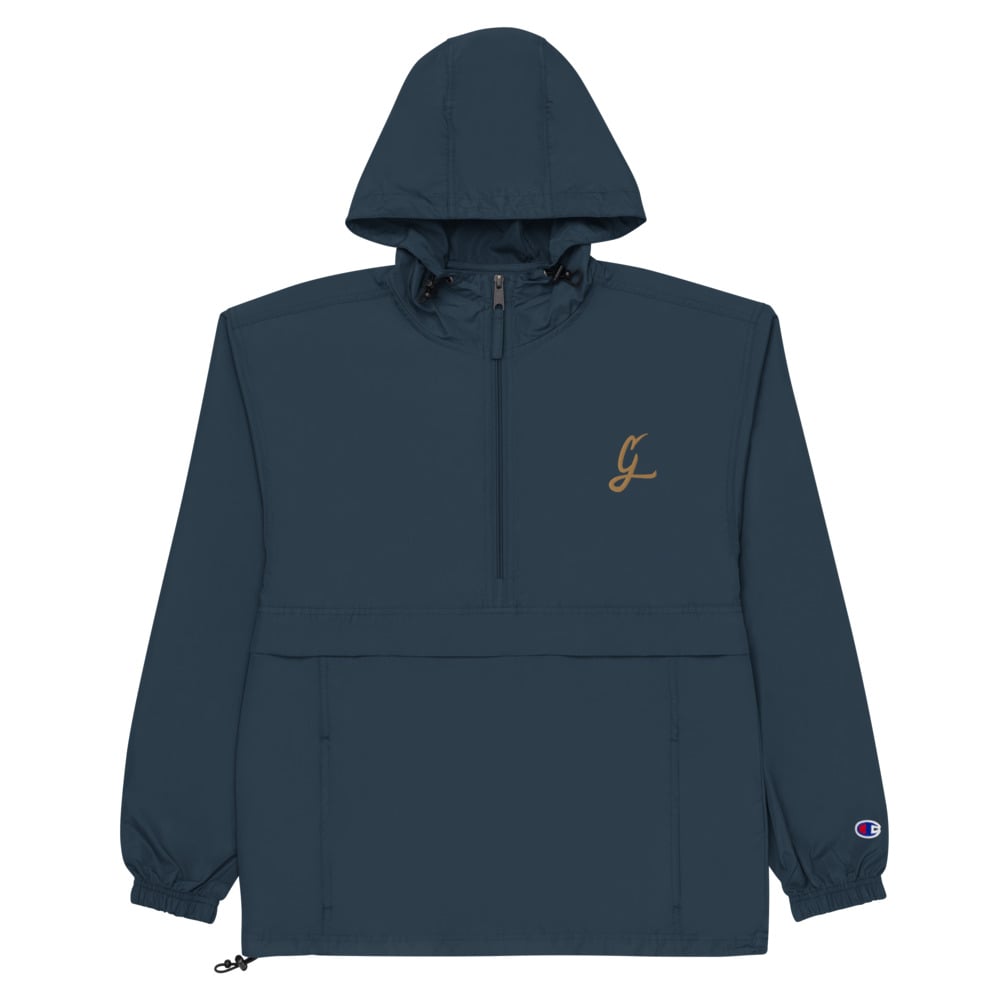 Image of  Give All Glory Pullover Jacket (Navy)