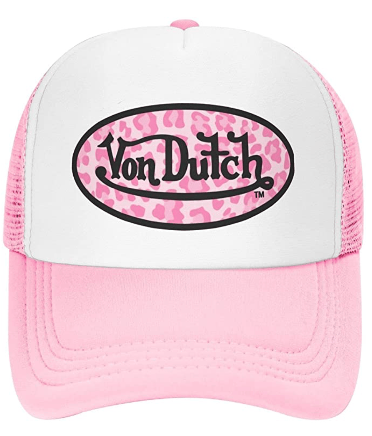 von dutch hat pink and white