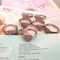 Image 2 of Pink Love Heart Ring