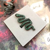 Image 2 of Green Snake Ring