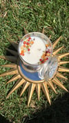 Orange Guadalupe Candle 