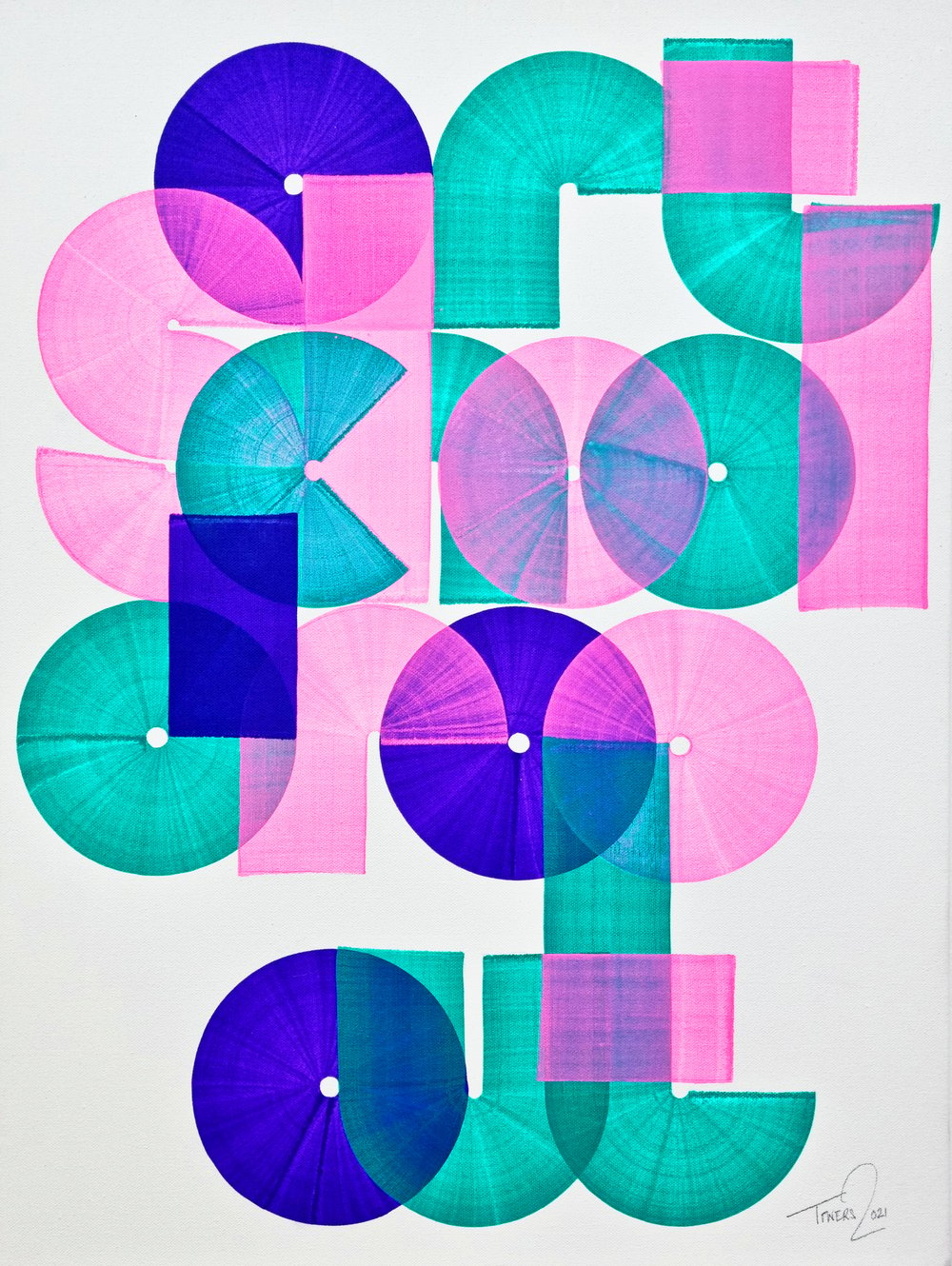Image of ART SCHOOL DROPOUT (Pink) by Dave Towers