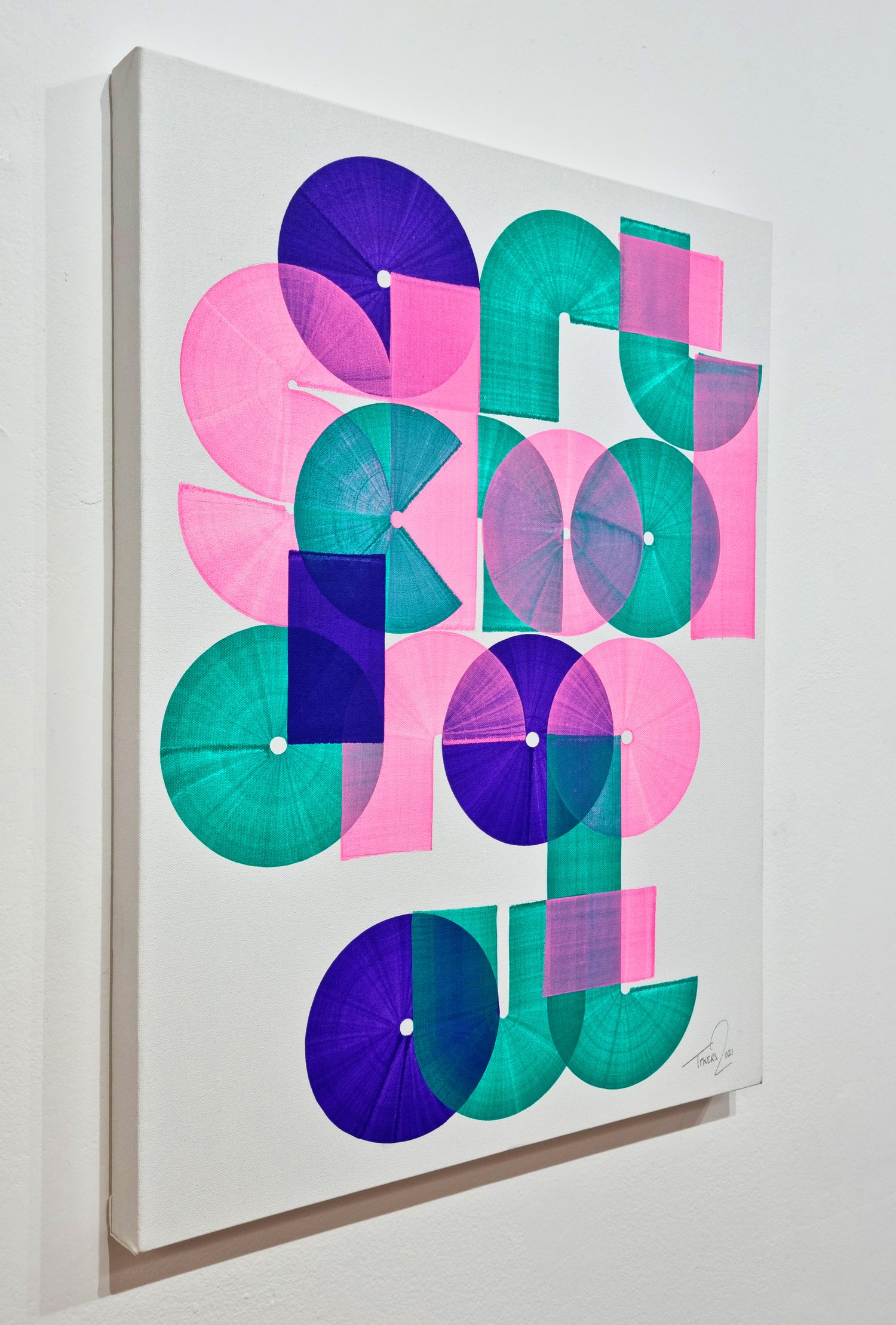 Image of ART SCHOOL DROPOUT (Pink) by Dave Towers