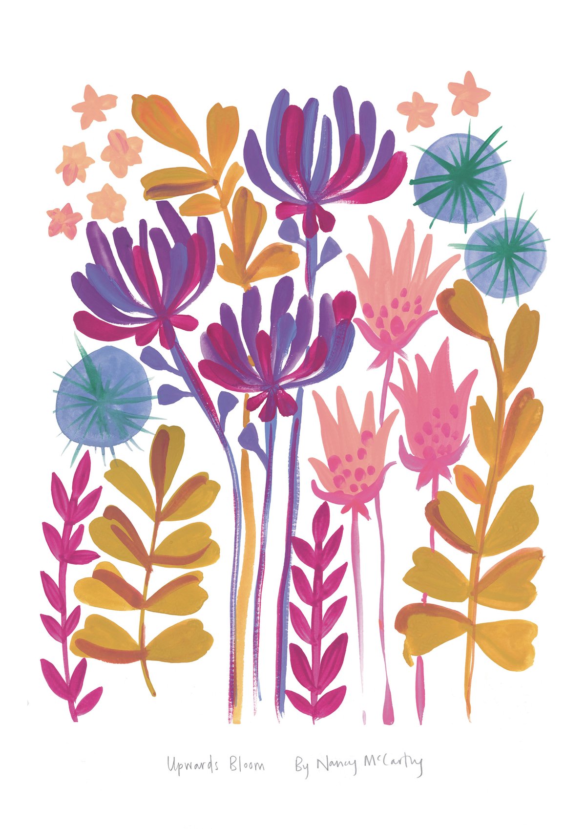 'Upward Bloom' Giclee art print