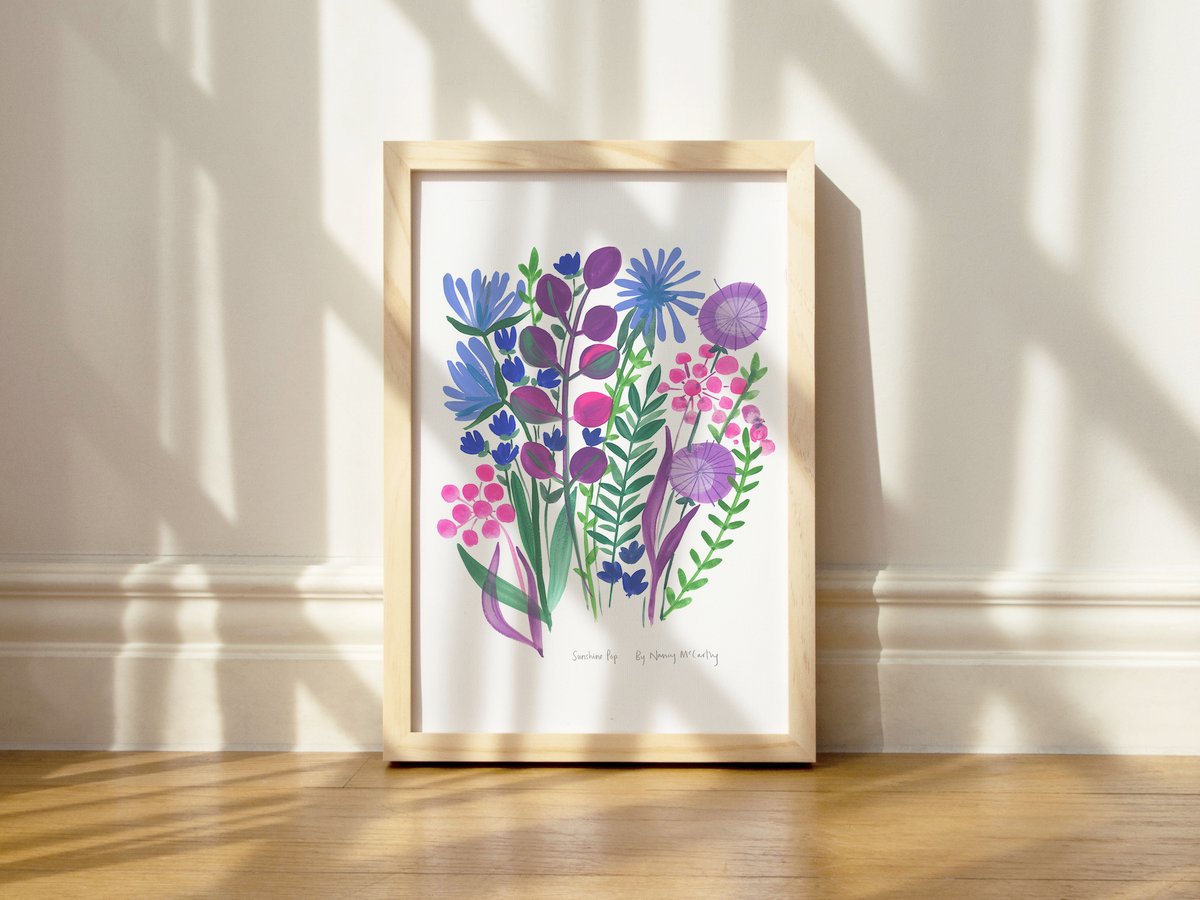 'Sunshine Pop' and 'Upward Bloom' double print offer!