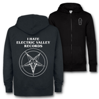 Image 1 of I Hate Electric Valley Records Zip Hoodie