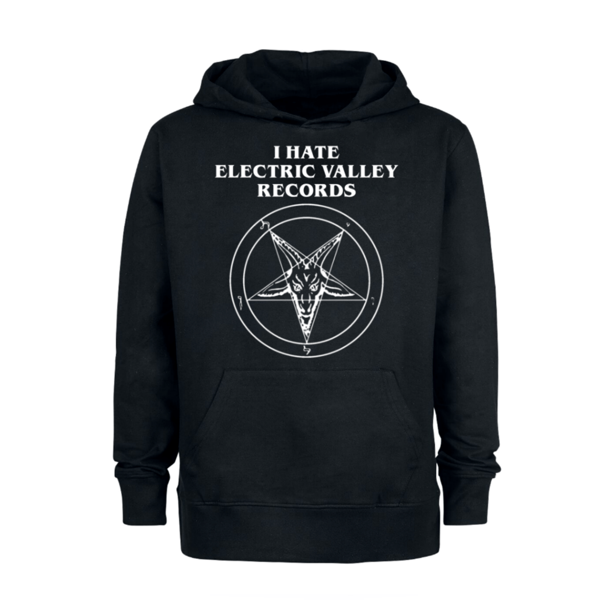 Image of I Hate Electric Valley Records Pullover Hoodie