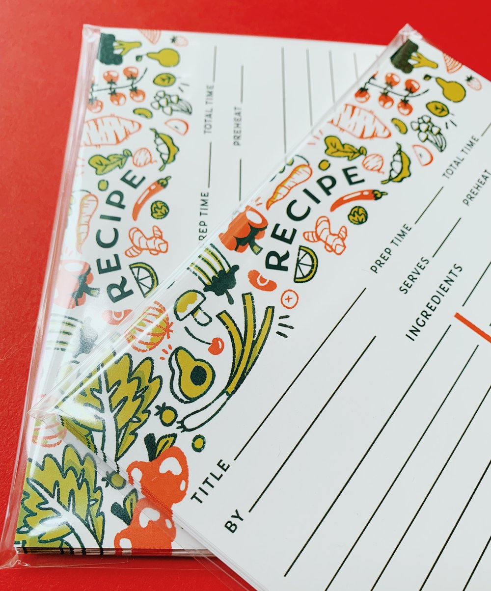 Image of Recipe Cards - Produce