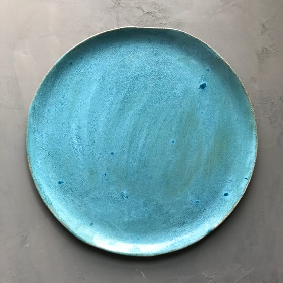 Image of Turquoise platter 2