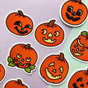 Halloween Pumpkin Stickers