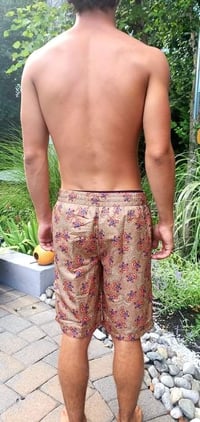 Image 4 of Brown Billy Bear Men’s Swim Trunks