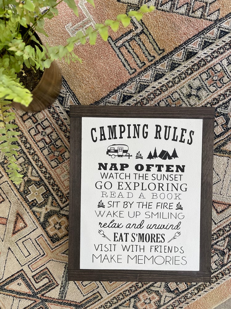 Image of Camping Rules sm