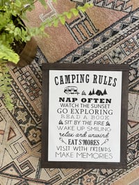 Camping Rules sm