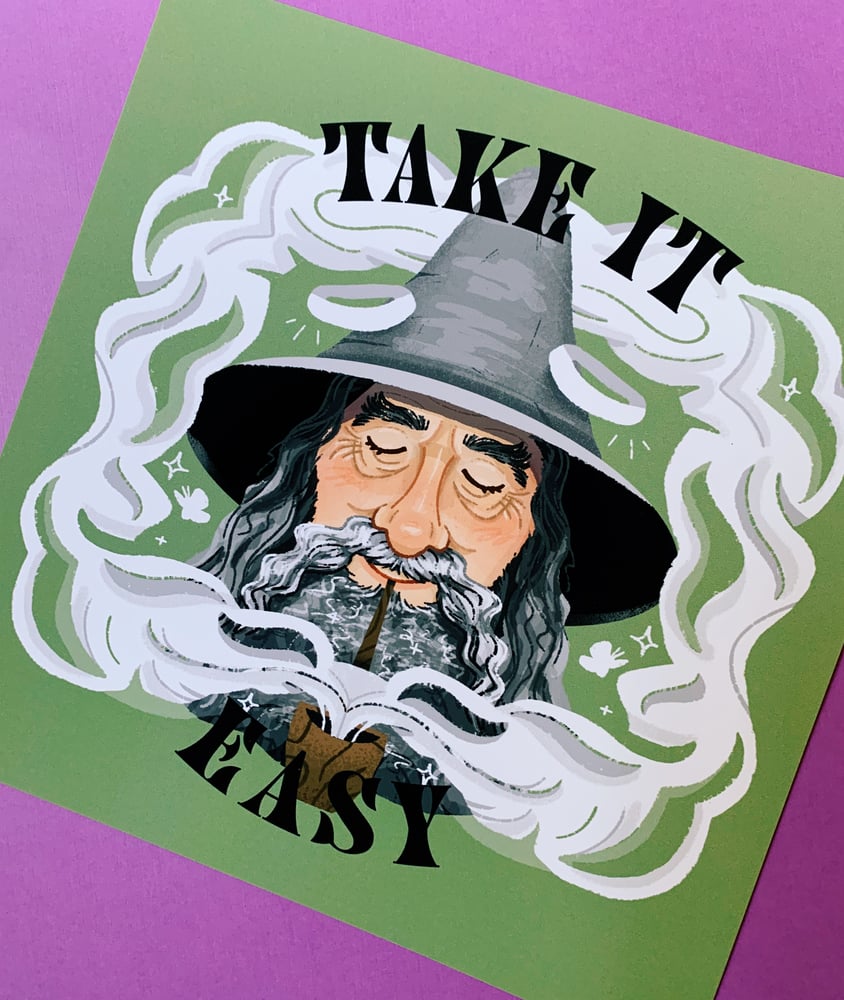 Image of Gandalf the Grey Print 