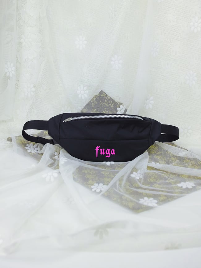 black tech cross bag