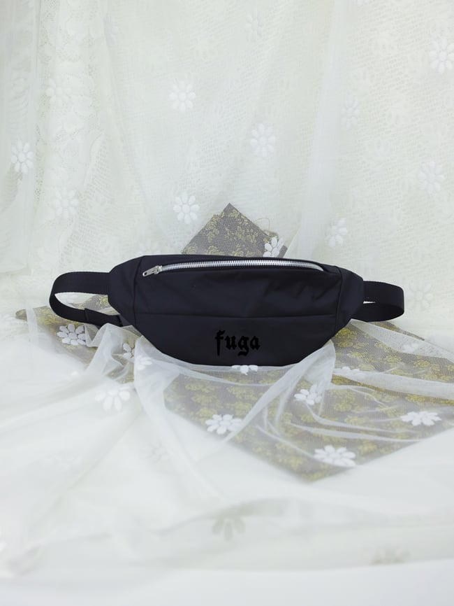 black tech cross bag