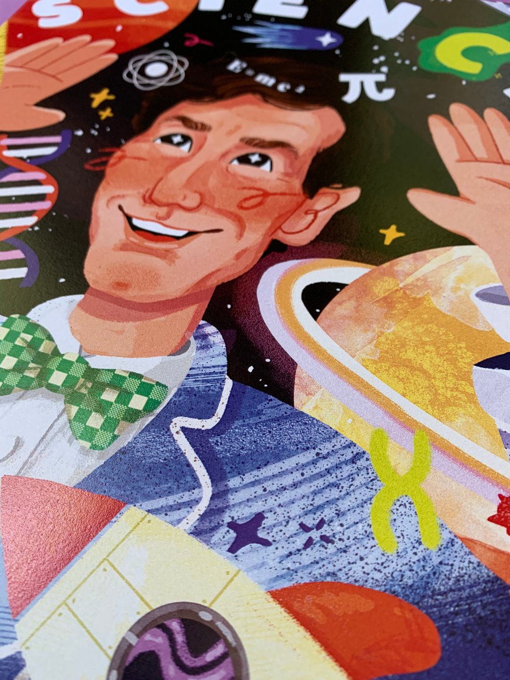 Image of Bill Nye Print 