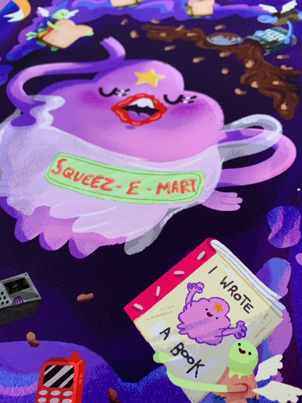 Image of Lumpy Space Princess Print 