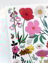 Image 3 of **NEW** Flowers A5 Temporary Tattoos