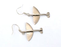 Image 1 of Earrings | Trench Art Spitfire | silver