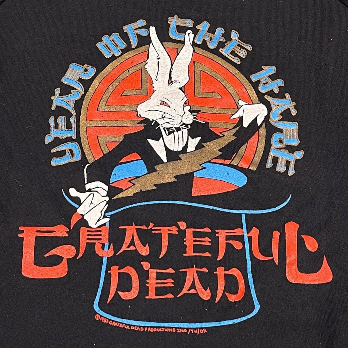 Original Vintage Grateful Dead Chinese New Year 1987 VERY RARE Sweatshirt! - LARGE