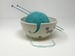 Image of Owl Decorated Medium Yarn Bowl