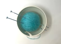 Image 5 of Owl Decorated Medium Yarn Bowl