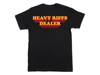 Heavy Riffs Dealer T-shirt (Black)