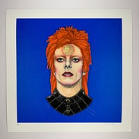 Image 4 of 'Ziggy Stardust' Print by Jane Sanders (Signed Limited Edition)