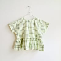 Image 1 of Square Blouse-neon