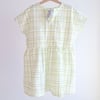 Square Dress-neon check