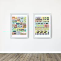 Image 5 of Transport Alphabet Print