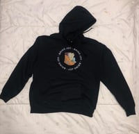 BLACK BRING JOY HOODIE