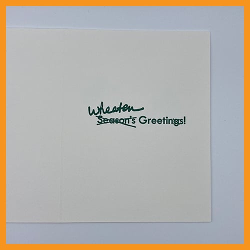Image of WHEATEN SNOWBALLS - SINGLE CARD