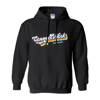 Black Hoodie (No-Zip/Pullover) - All Color ConnectWork on Main Logo