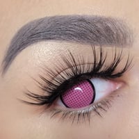 Image 1 of Pink Mesh Contacts 💗