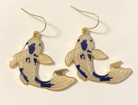 blue koi
