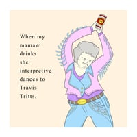 Interpretive Daince Print